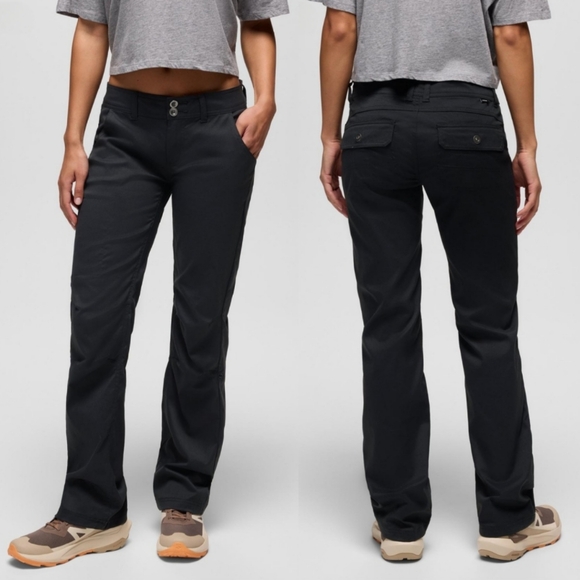 Prana Pants - **SOLD** Prana "Halle Straight Convertible Pant" Low Rise Black | Women's Size 4